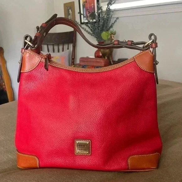 Dooney & Bourke Pebble Grain Hobo Leather Bag